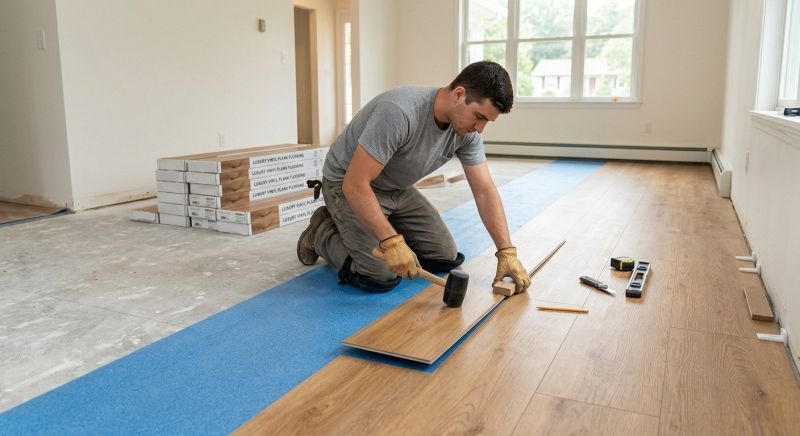 LVP Flooring Installation in San Antonio, TX
