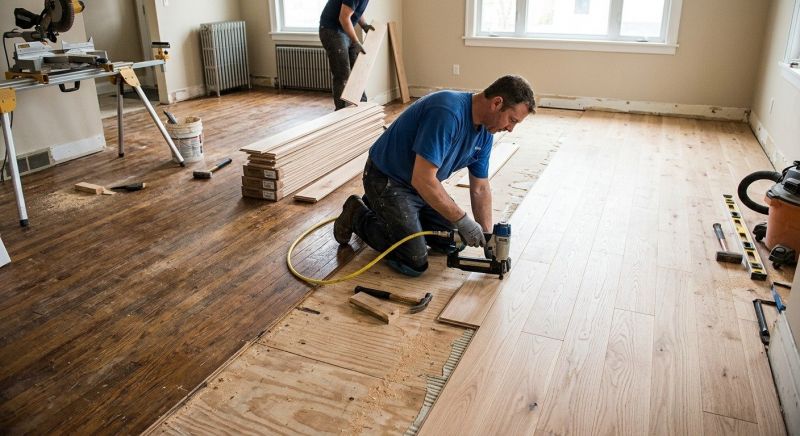 Hardwood Floor Renovation in San Antonio, TX