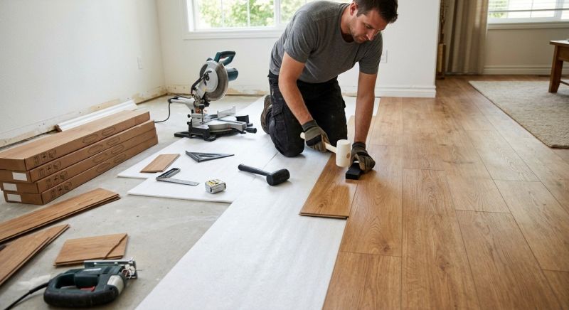 Laminate Floor Remodeling in Manassas, VA