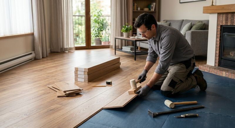 Laminate Tile Installation in Fredericksburg, VA