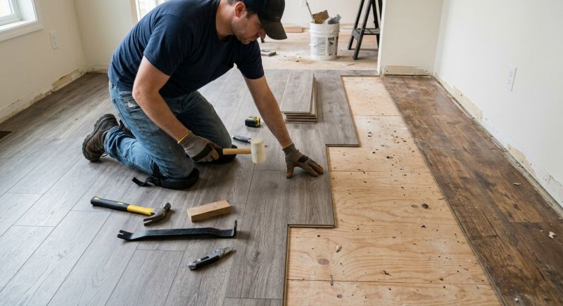 Plank Laminate Installation in Manassas, VA