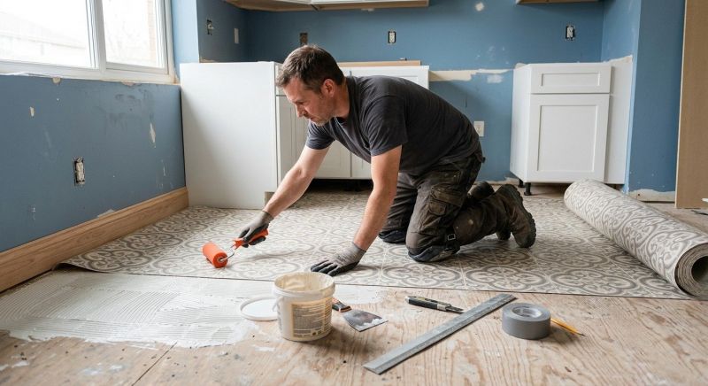 Sheet Flooring Installation in Fairfax County, VA