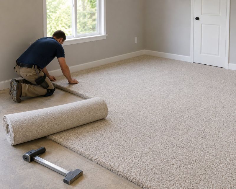 Wool Carpet Installation in Monmouth County, NJ